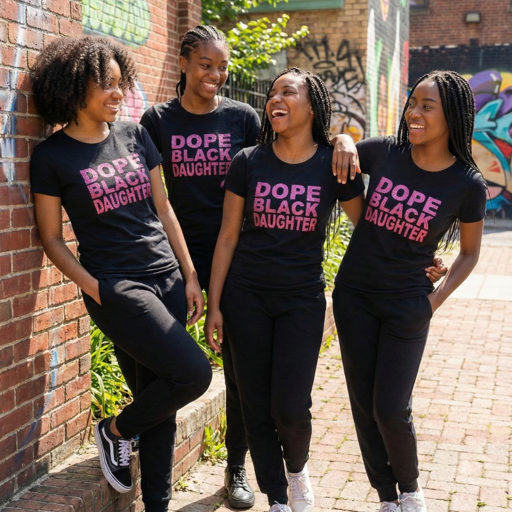 Dope Black Daughter Tee's