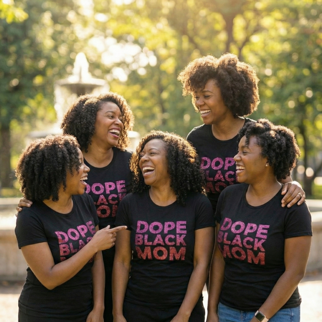 Dope Black Mom Tee's