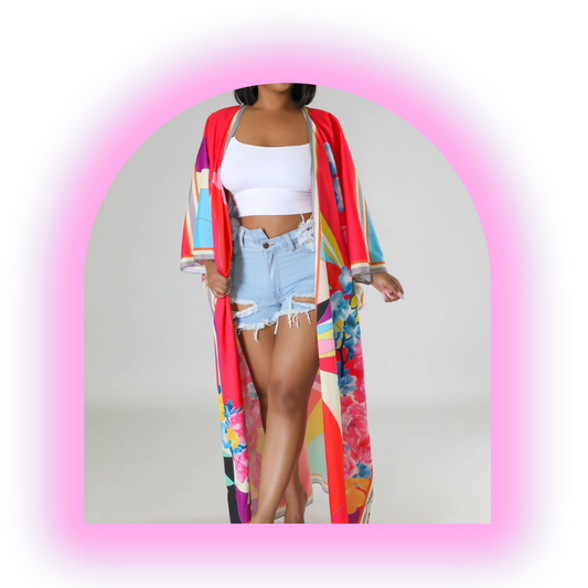 Coral Me Cardigan