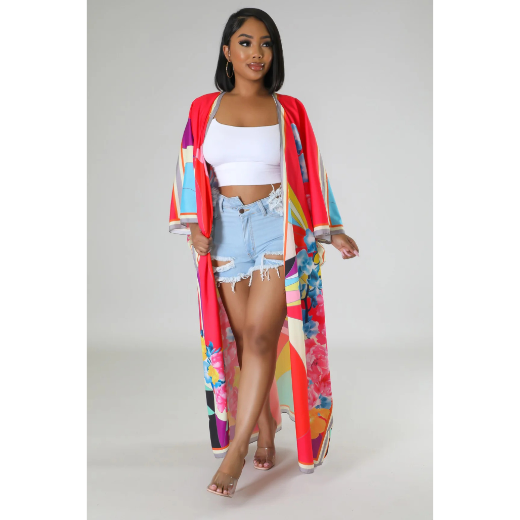 Coral Me Cardigan